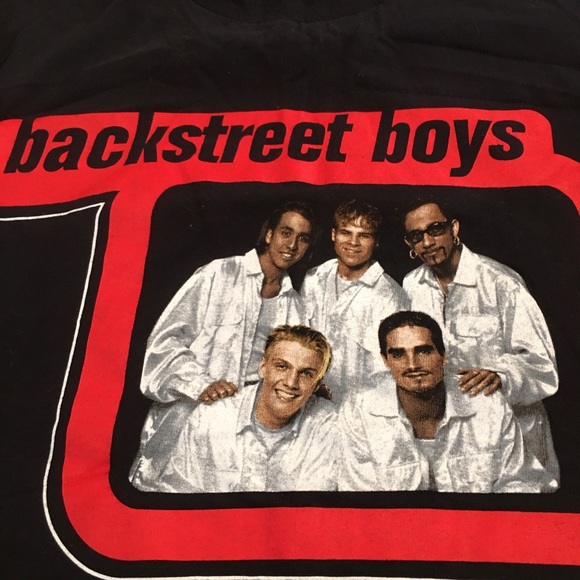 Vintage 1998 Backstreet Boys Concert Tour Shirt M - Picture 2 of 8